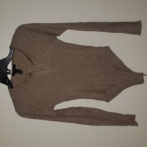 Forever 21 tan bodysuit